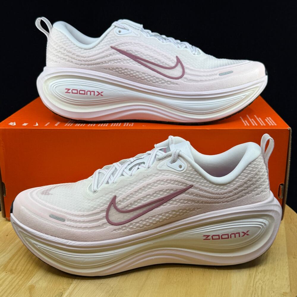 Nike Vomero Plus ‘White/Pearl Pink’ Women’s Sz 9.5 Running Shoes IQ9610-100 New